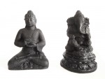 Fiber Miniatur budha Ganesha Batu