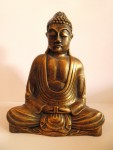 Miniatur Budha Besar Fiber