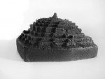 Miniatur Borobudur Fiber Batu